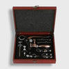 Coffret Bois Tire-bouchon Professionnel Semi-automatique Bronze