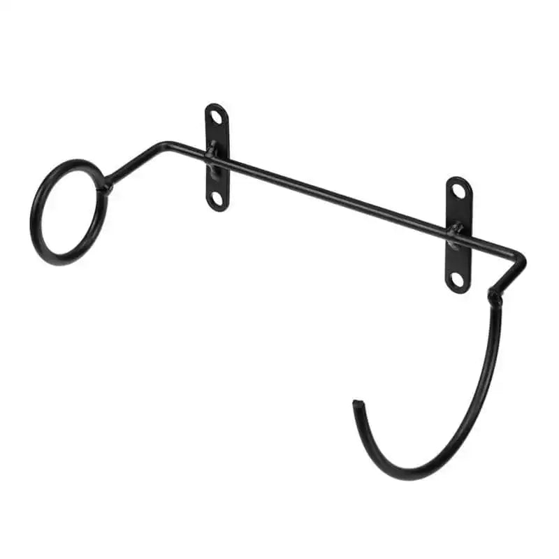 Porte-bouteille de Vin Mural Noir