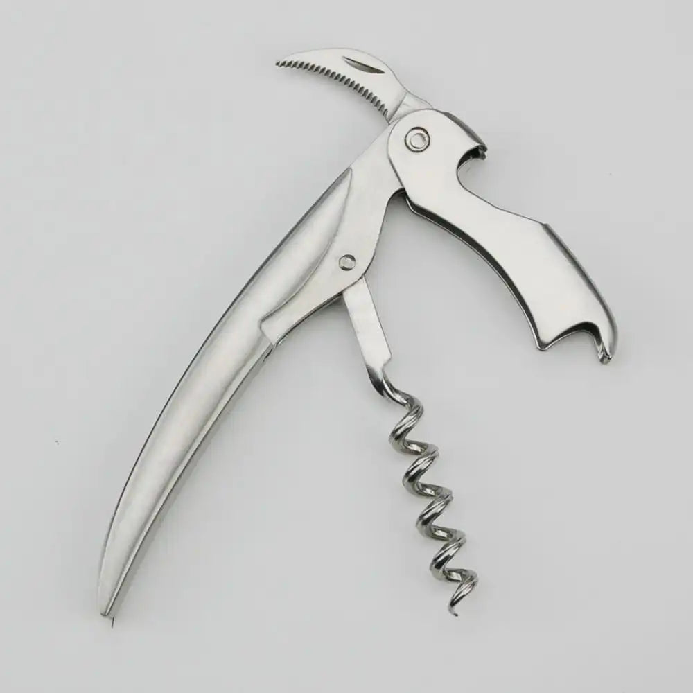 Tire-Bouchon Sommelier Hippocampe Platine