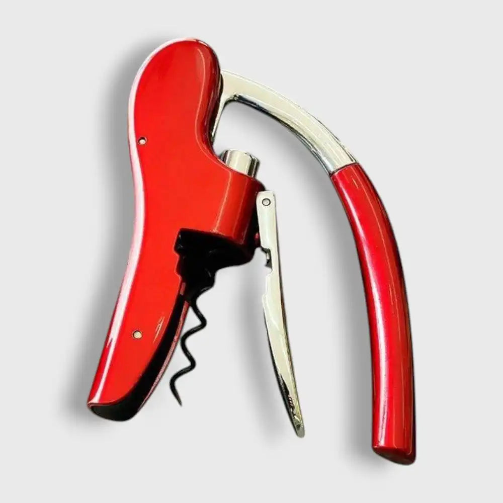 Tire-bouchons à levier Rouge Métallisé