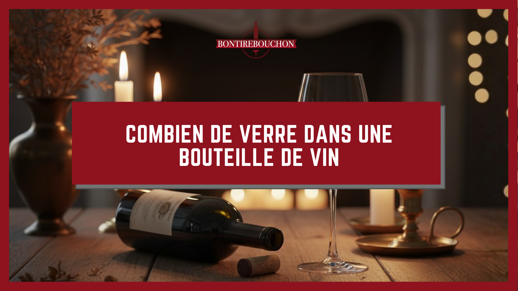 Combien de verre dans une bouteille de vin