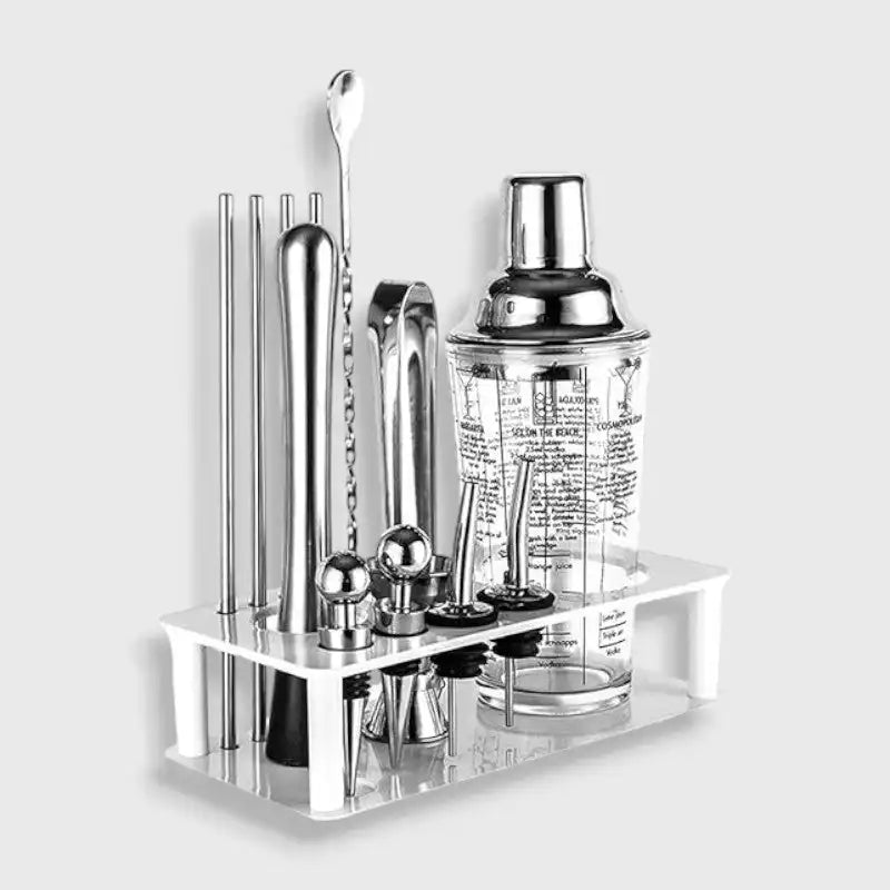 Kit Cocktail Shaker Transparent