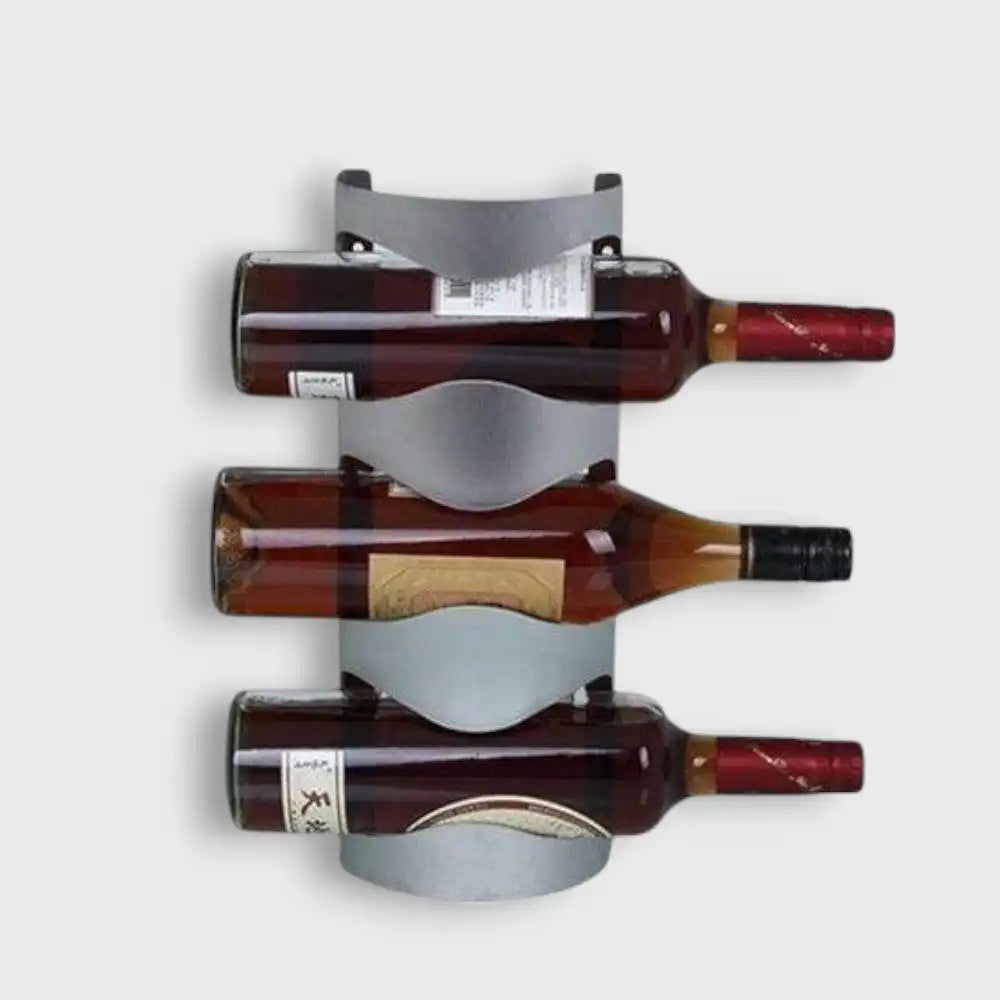 Weinflaschenhalter Wand Edelstahl