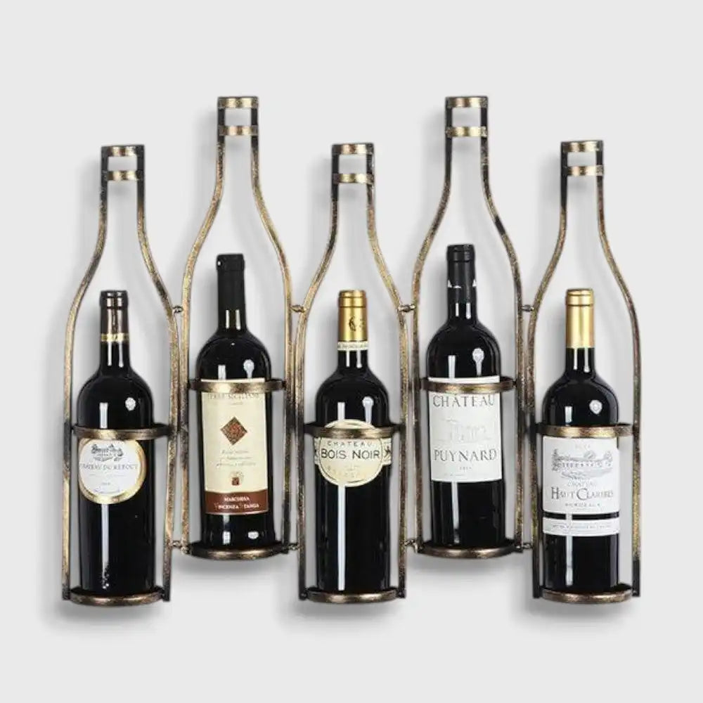 Weinregal Design Wand