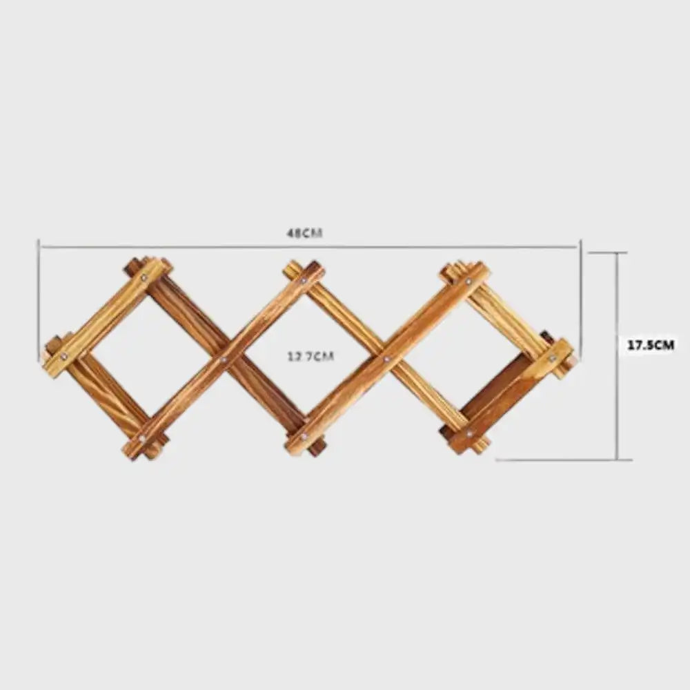 Range bouteille de vin en bois