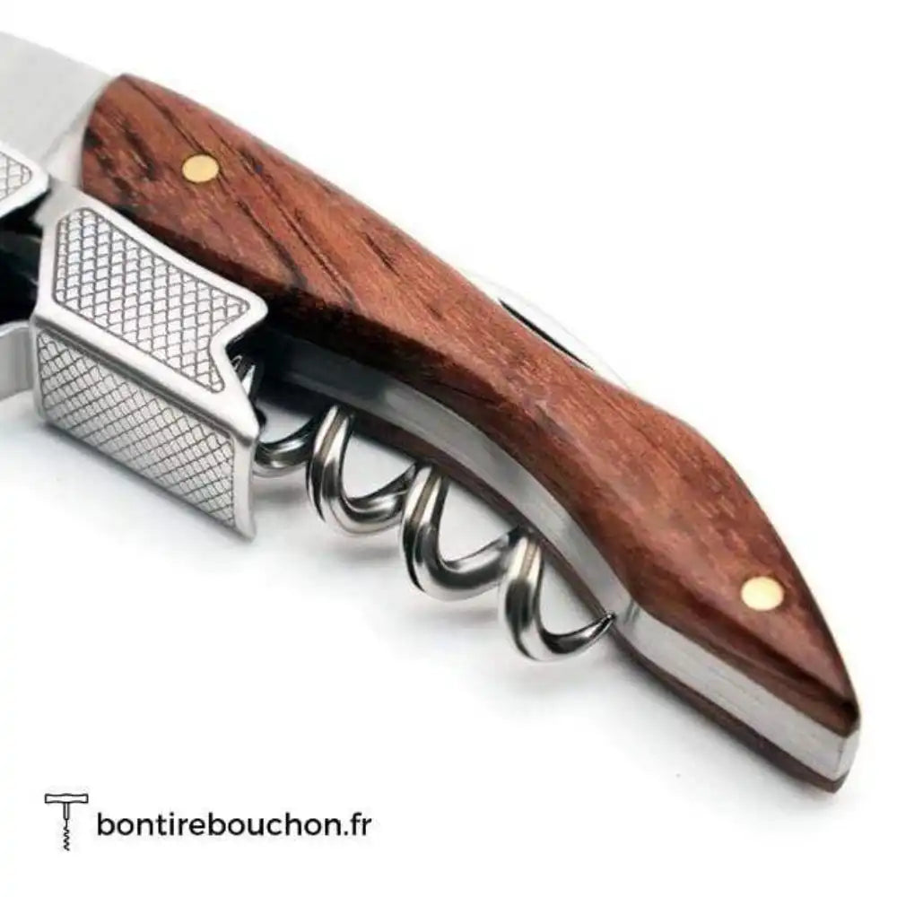 Tire-bouchon Sommelier Professionnel Métal & Bois