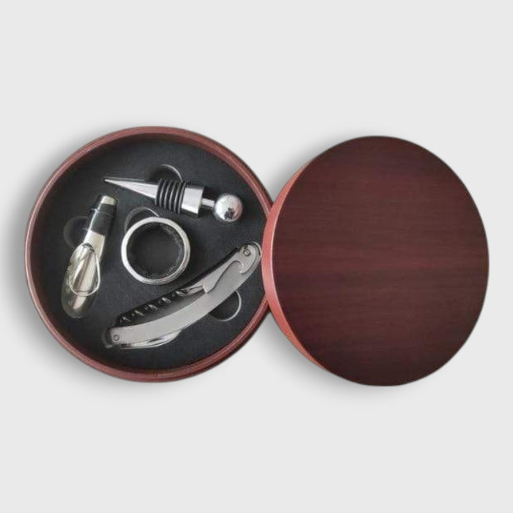 Korkenzieher Set Holzkiste