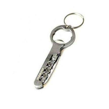 Tire-bouchon Porte-clé <br> Décapsuleur Métal